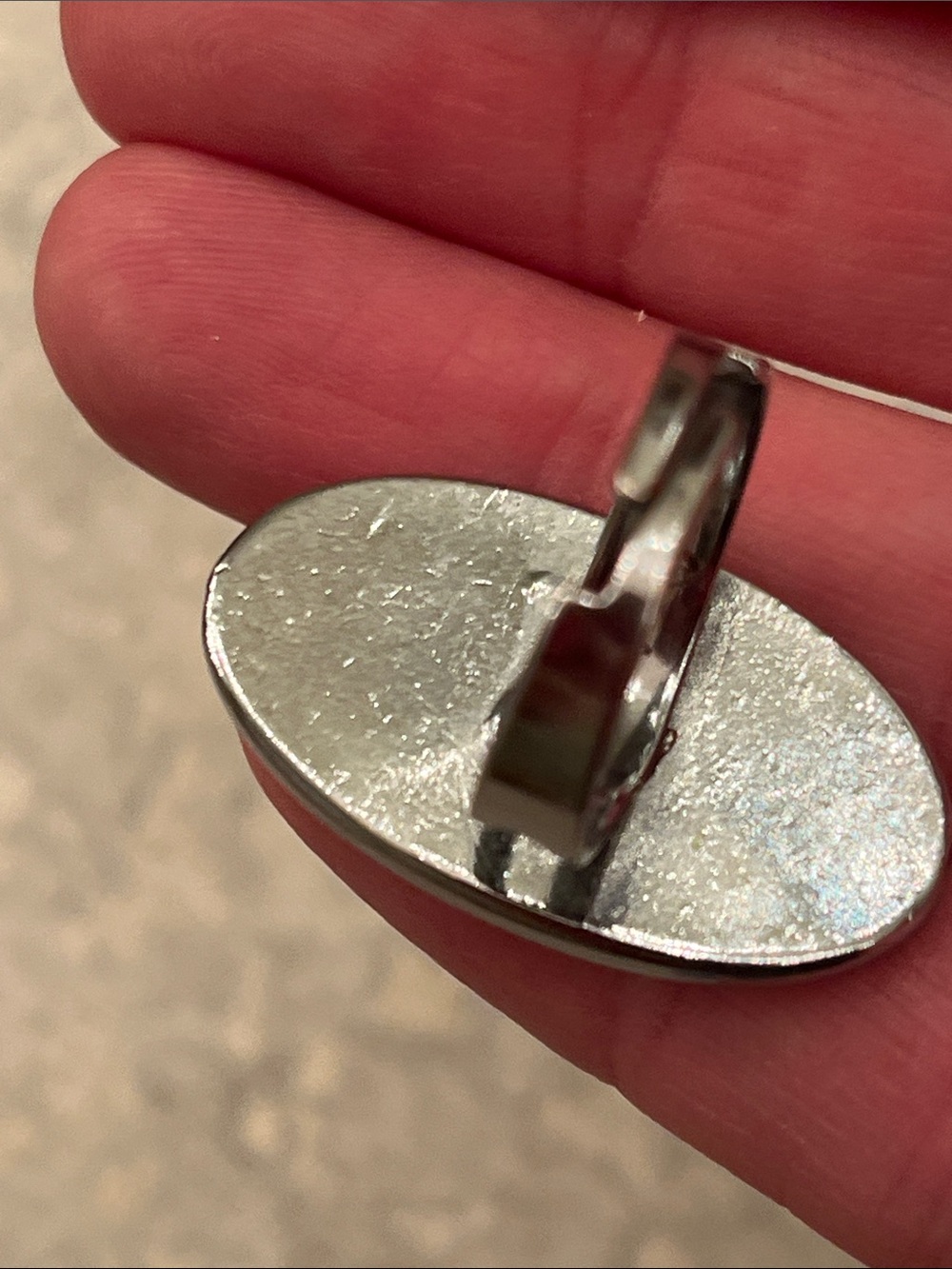 Abalone shell ring adjustable - Picture 4 of 4